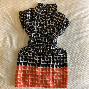 KLd Short Sleeve Dress